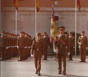 Filiación como soldado del Príncipe de Asturias.