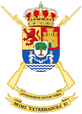 160px-Coat_of_Arms_of_the_11th_Mechanised_Infantry_Brigade_Extremadura.svg