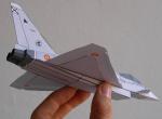 paperaircrafts-eurofighter