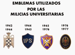 EMBLEMAS MILICIAS UNIVERSITARIAS