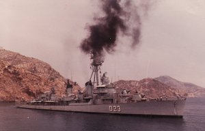 destructor D23 ALMIRANTE VALDES