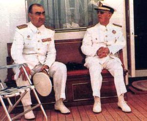 Franco con Carrero Blanco